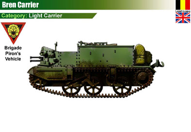 Belgium Bren Carrier (UK)